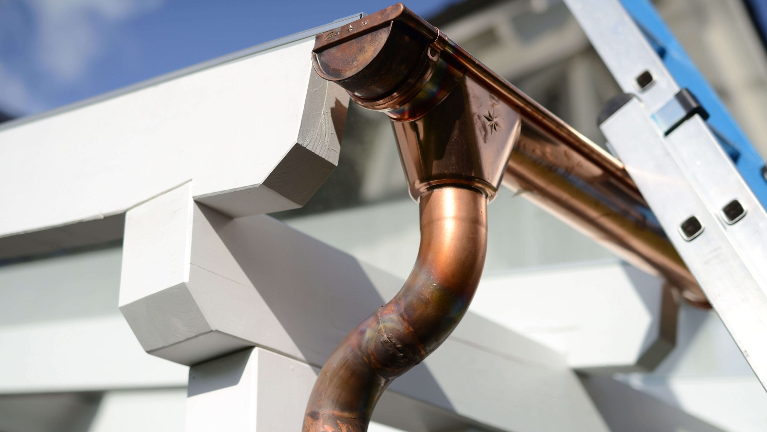 Make your property stand out with copper gutters. Contact for gutter installation in Chesapeake