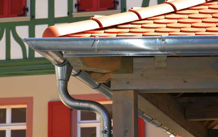 Long lasting steel gutters installation in Chesapeake